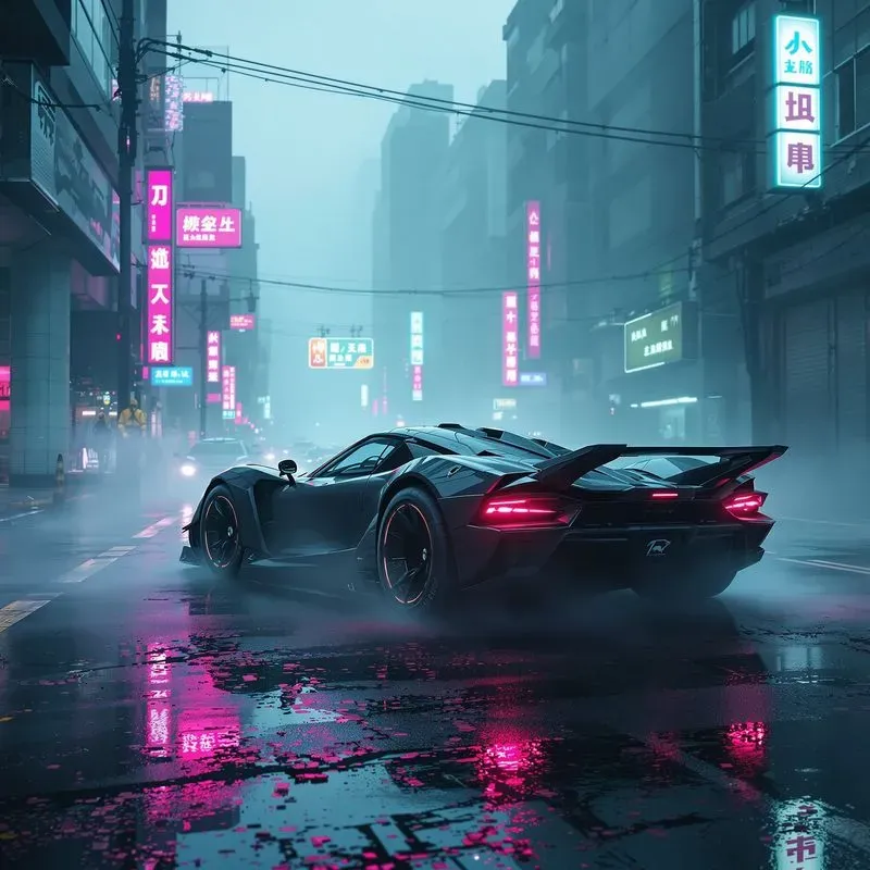 Futuristic Dark Cyberpunk Scifi Designs