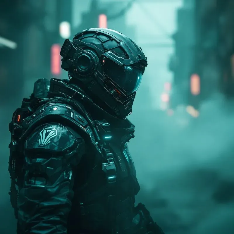 Futuristic Dark Cyberpunk Scifi Designs