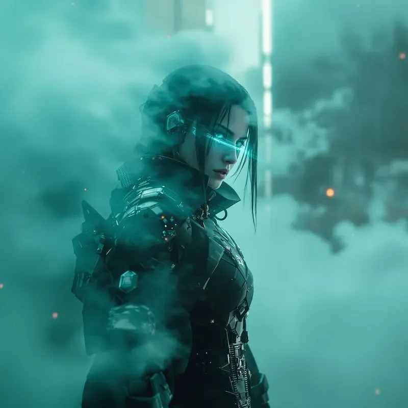 Futuristic Dark Cyberpunk Scifi Designs