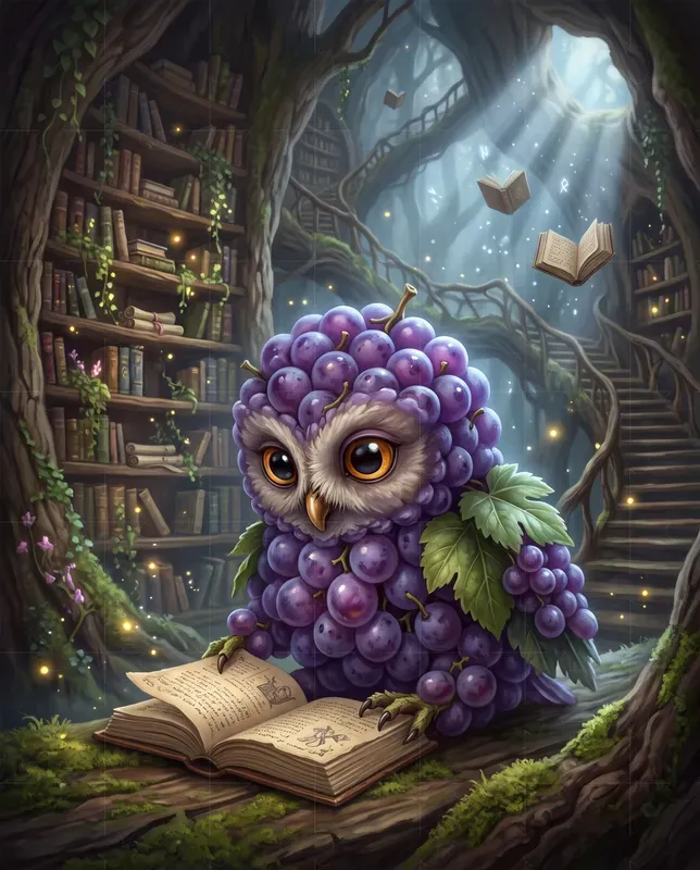 Animal Fruit Fantasy Art Generator