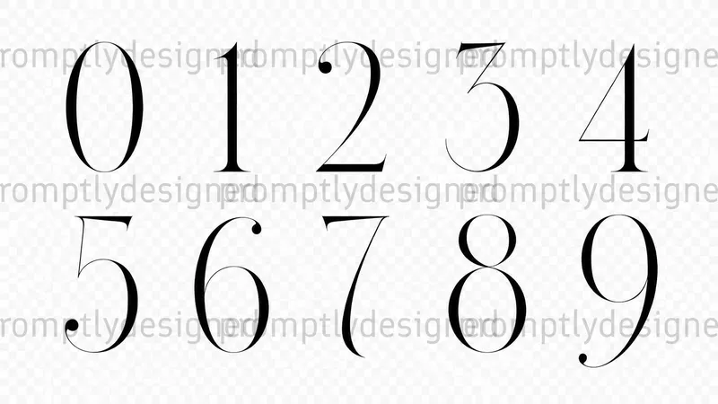 Luxury Typeface Concepts