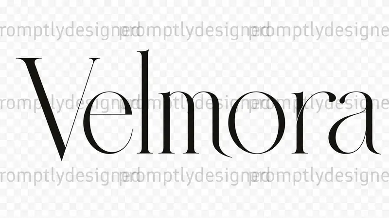 Luxury Typeface Concepts