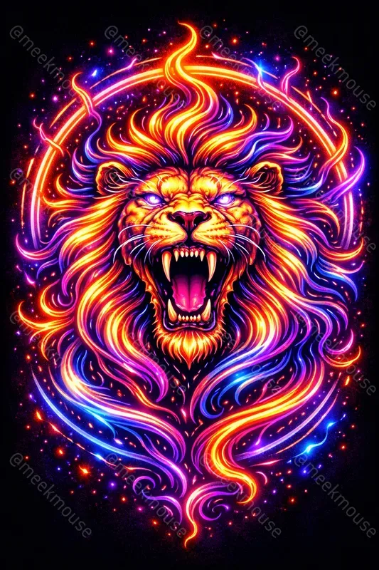 Neon Pop Art Gallery Engines