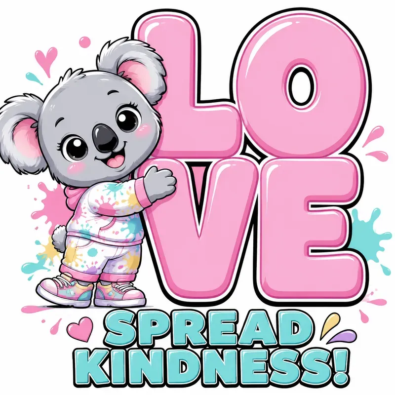 Cute Pastel Cartoon Quote Poster Packs