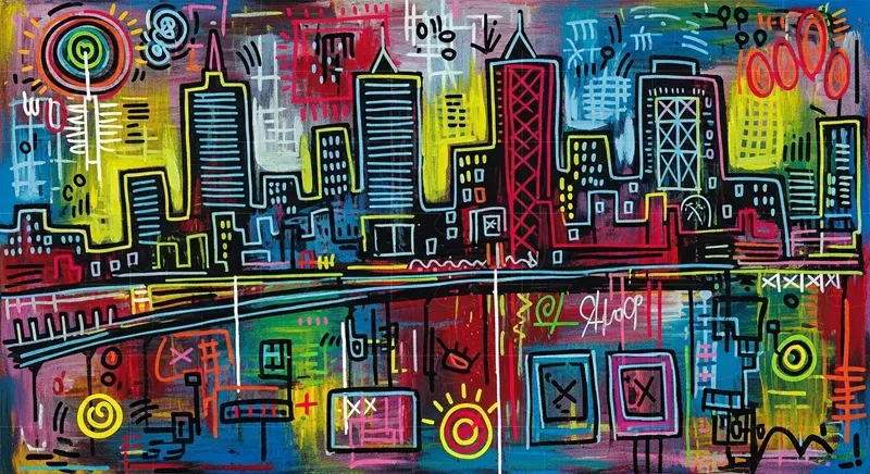Urban Pop Art Scenes