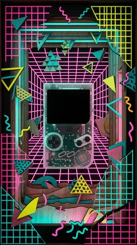 Electric 80s Memphis Wood Nooks