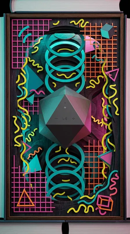 Electric 80s Memphis Wood Nooks