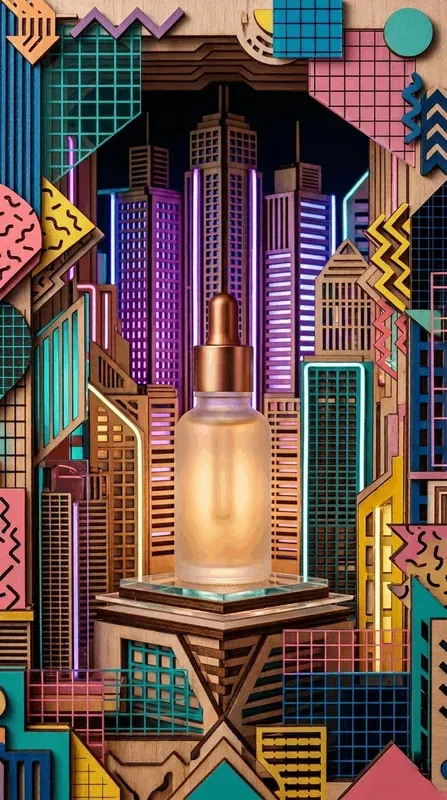 Electric 80s Memphis Wood Nooks