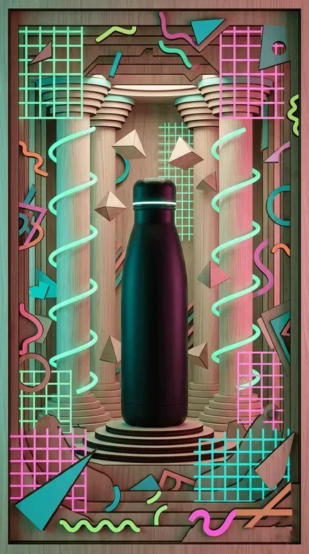 Electric 80s Memphis Wood Nooks