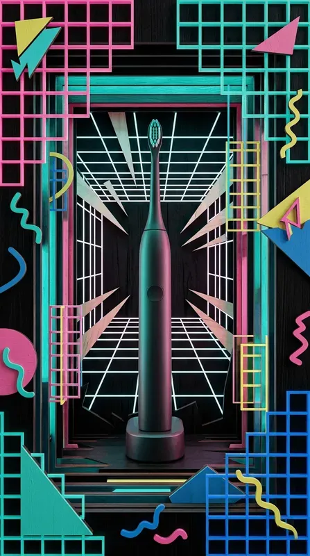 Electric 80s Memphis Wood Nooks