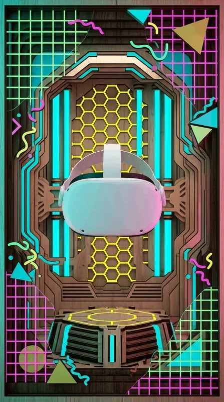 Electric 80s Memphis Wood Nooks