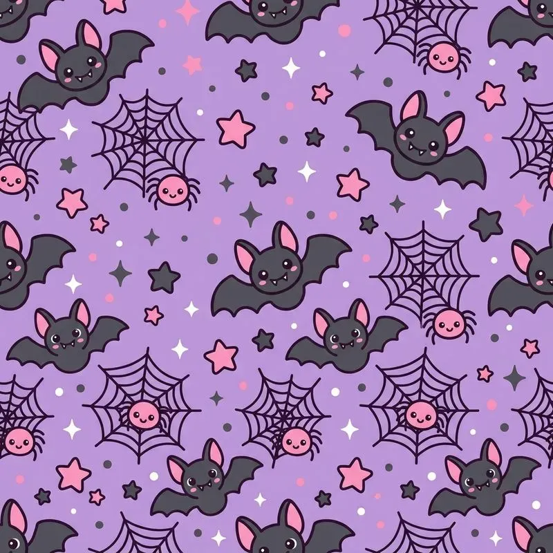 Creepy Cute Halloween Seamless Patterns