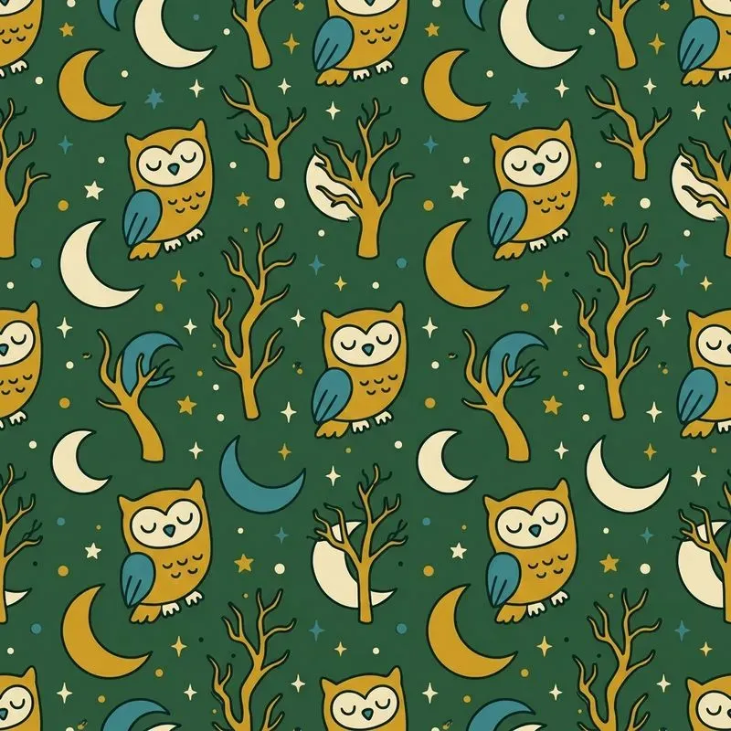Creepy Cute Halloween Seamless Patterns