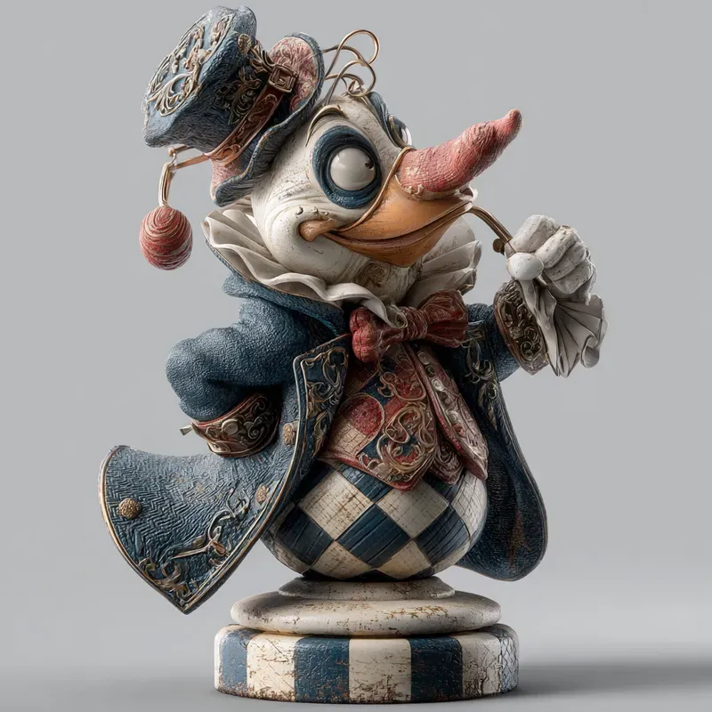 Wonderland Chess Pieces