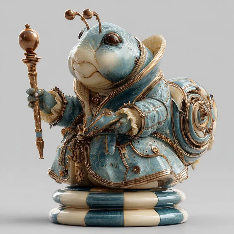 Wonderland Chess Pieces