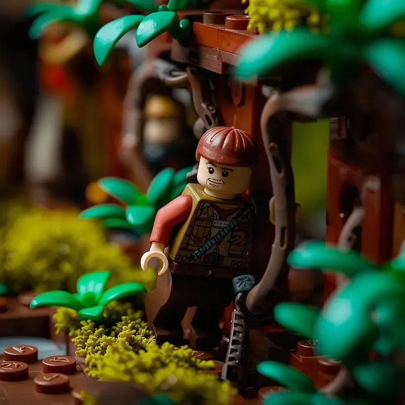 Cinematic Lego Toy Macro Adventures
