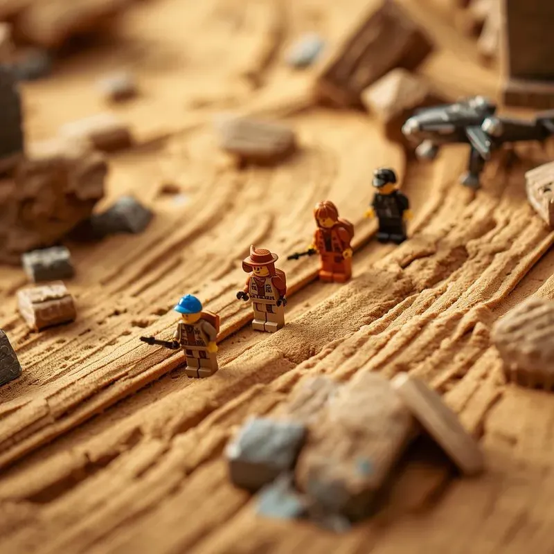 Cinematic Lego Toy Macro Adventures
