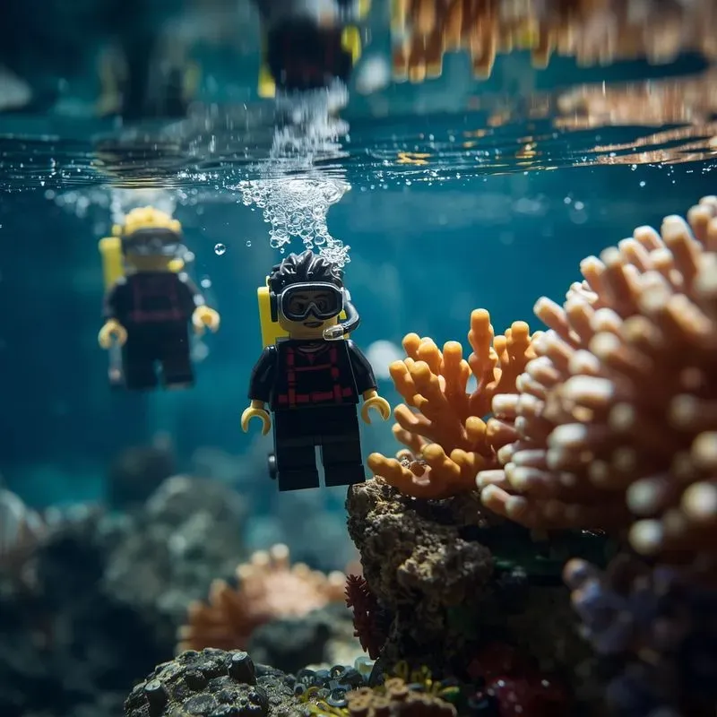 Cinematic Lego Toy Macro Adventures