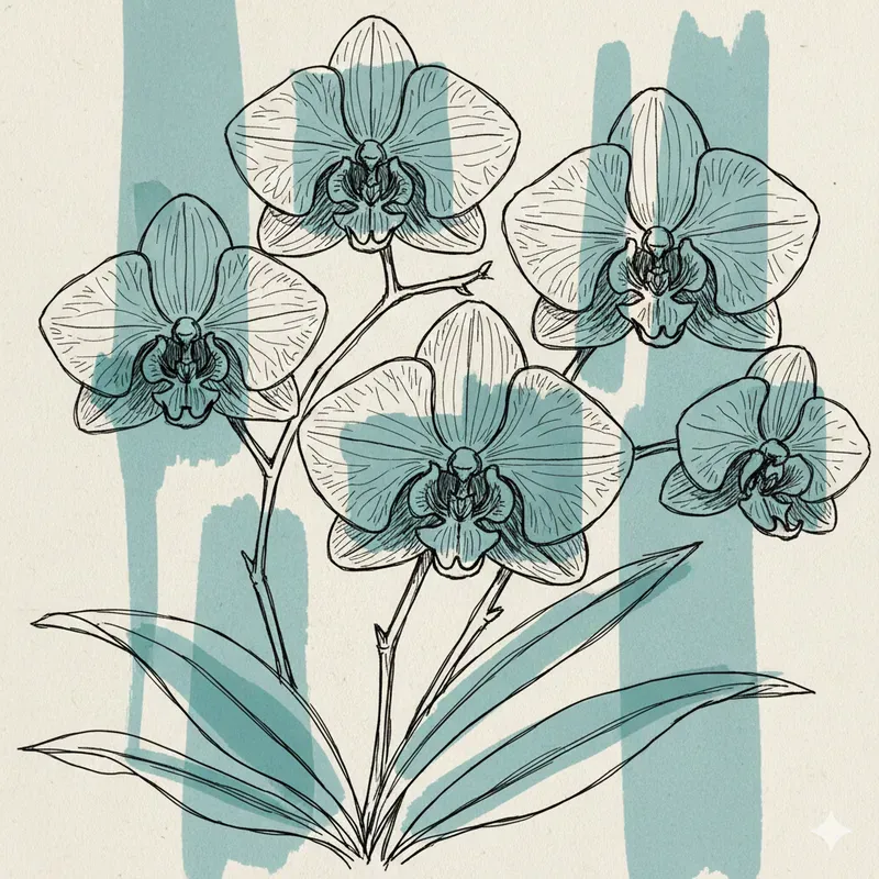 Ink Sketch Accent Posters