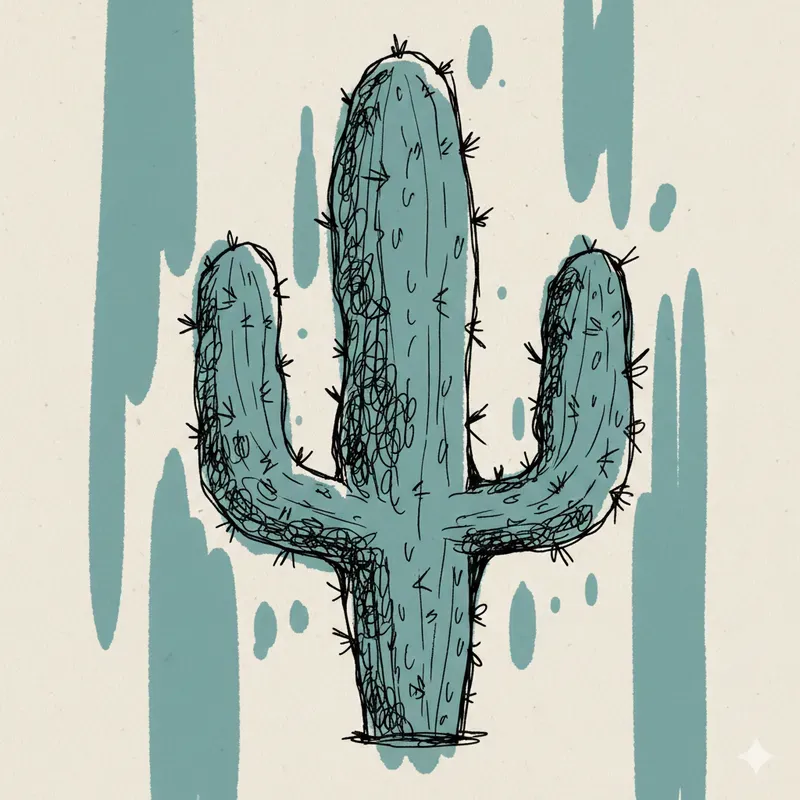 Ink Sketch Accent Posters