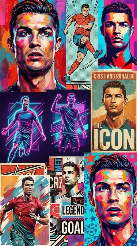 Pop Celebrity Collage Posters