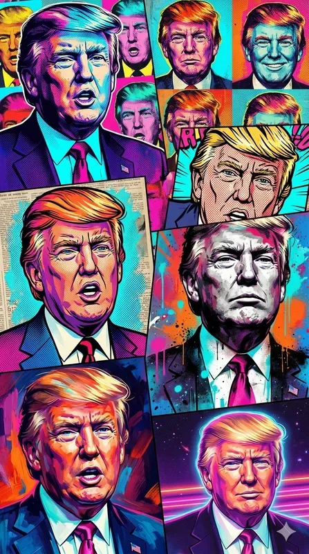 Pop Celebrity Collage Posters