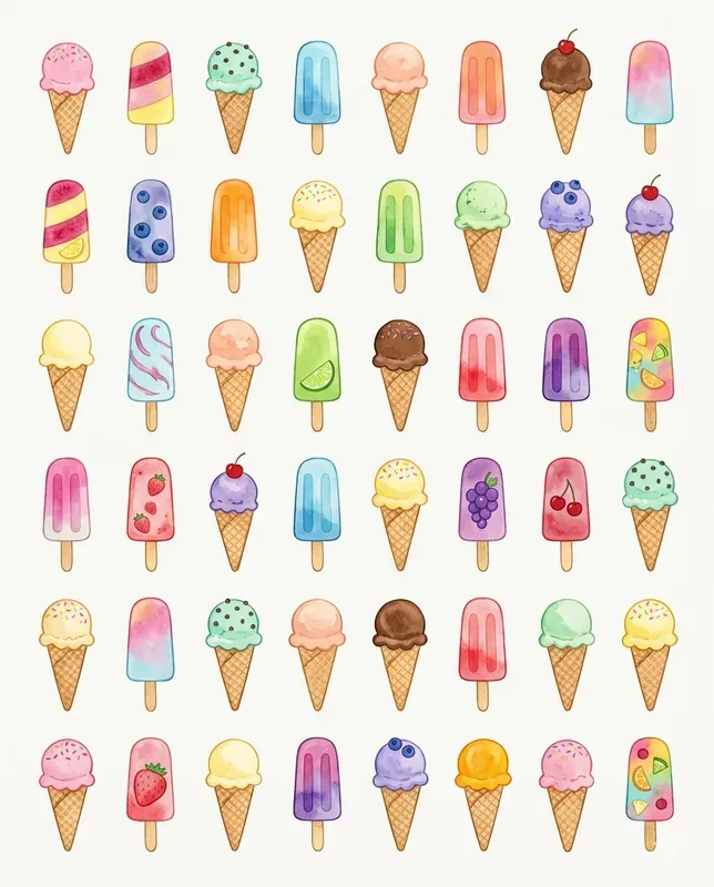 Cute Watercolor Patterns