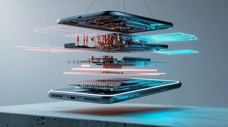 3D Exploded View Tech Gadgets