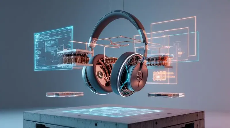 3D Exploded View Tech Gadgets