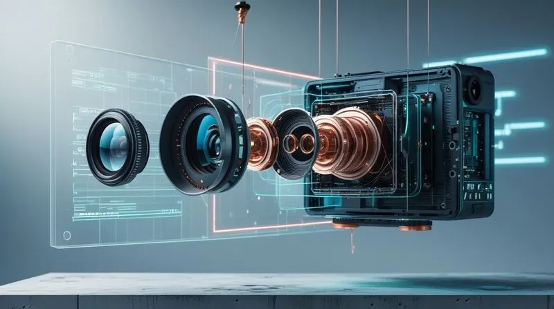 3D Exploded View Tech Gadgets