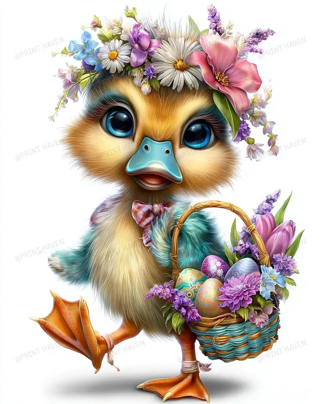 Cute Easter Characters