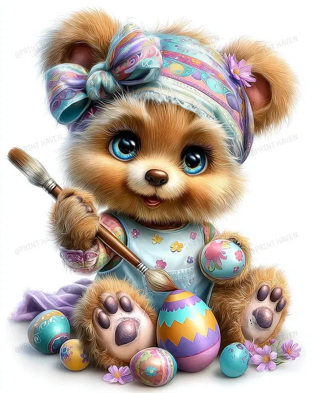 Cute Easter Characters