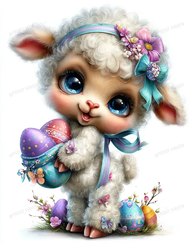 Cute Easter Characters