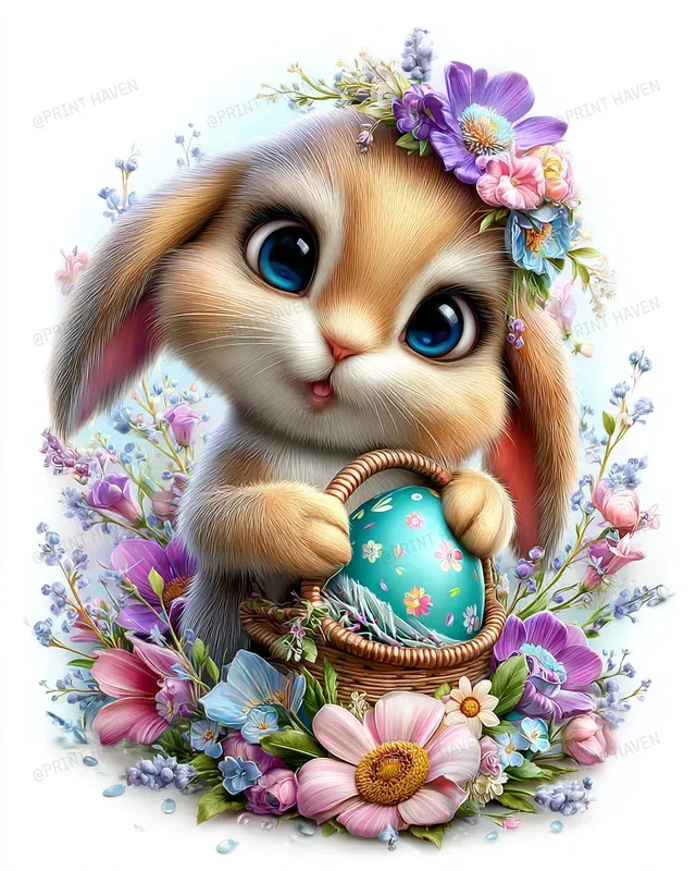 Cute Easter Characters