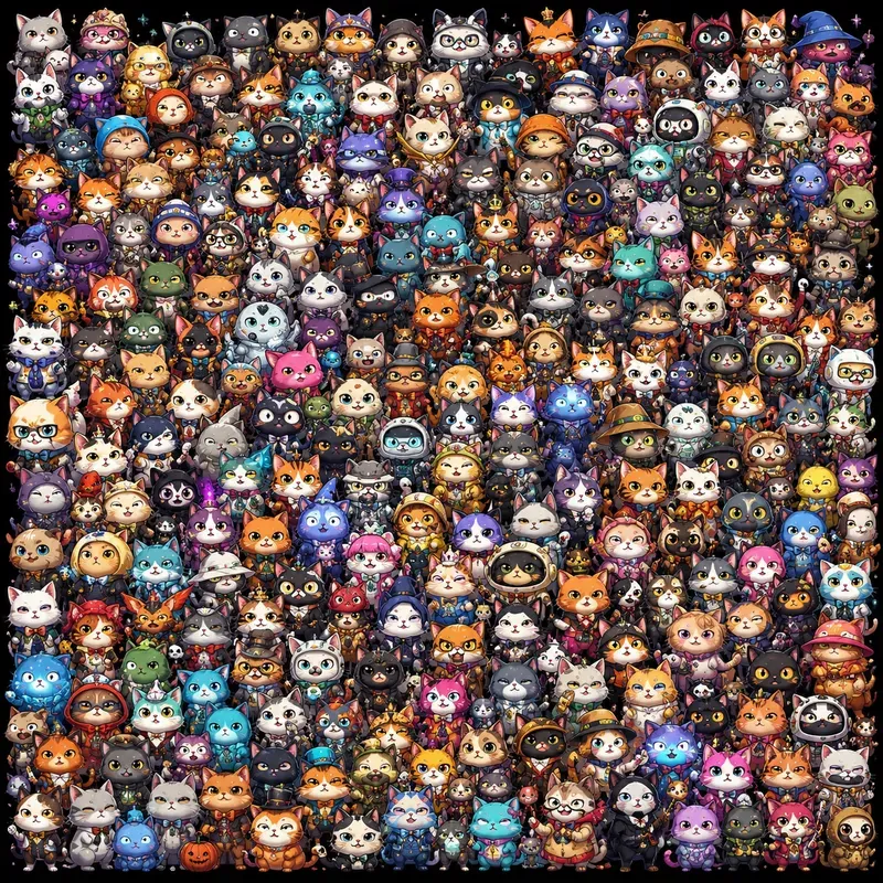 Whimsical Character Crowd Creators