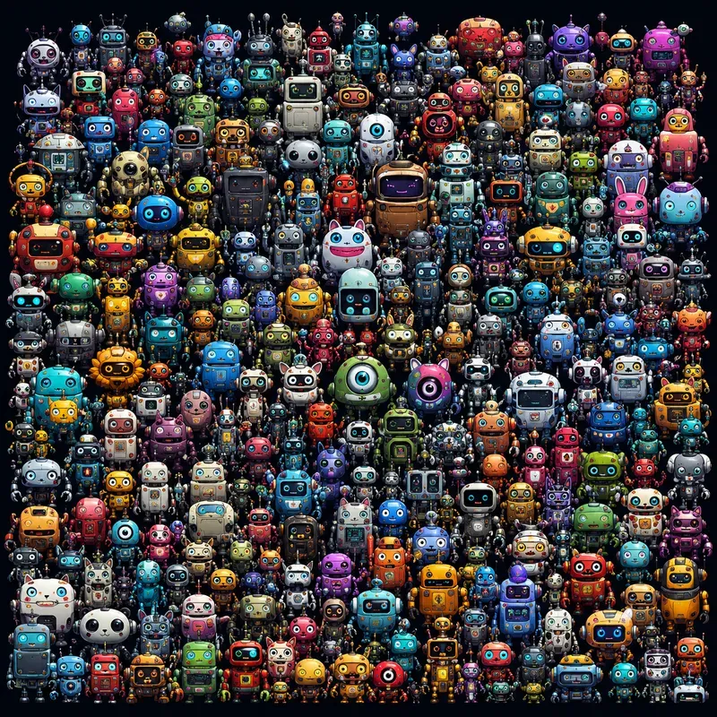 Whimsical Character Crowd Creators