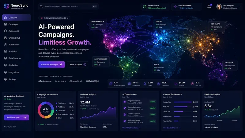 Global Network Saas Dashboards