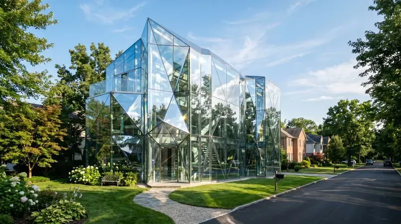 Hyperrealistic Faceted Crystal Objects