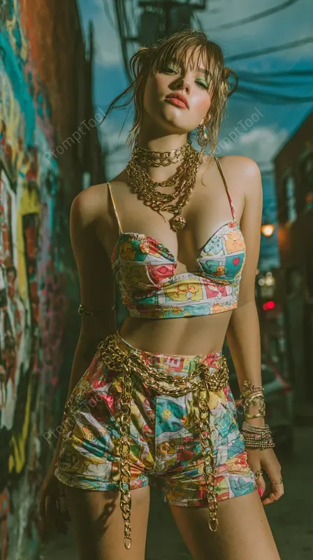 Bold Hip Hop Fashion Shots