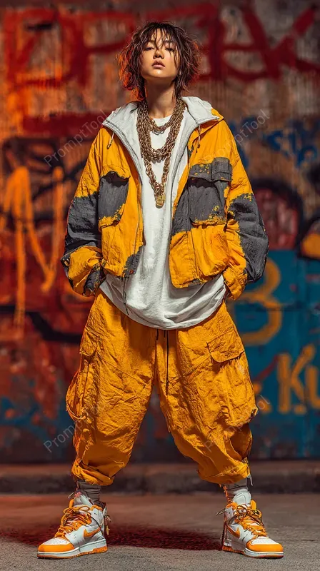 Bold Hip Hop Fashion Shots