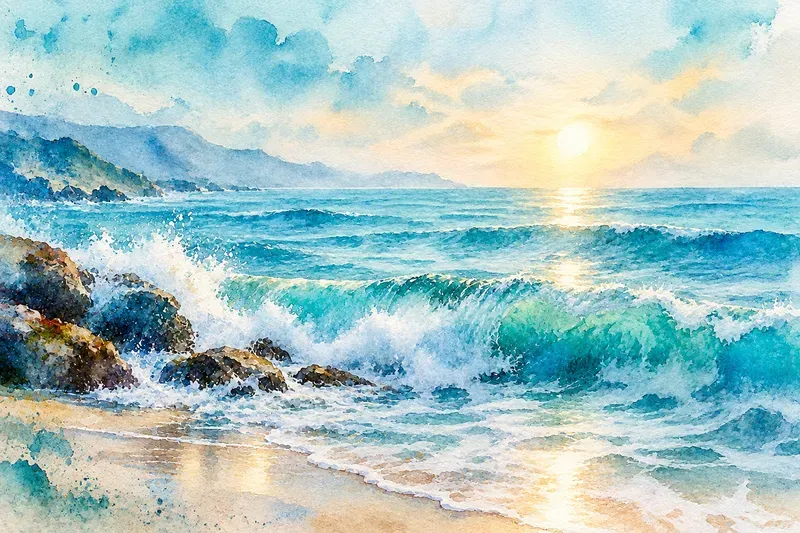Dreamy Fluid Watercolor Masterpieces