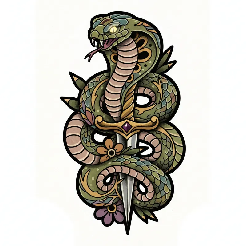 Bold Neotraditional Tattoo Designs