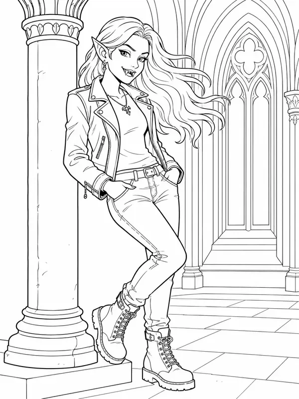 Fantasy Creatures Coloring Books