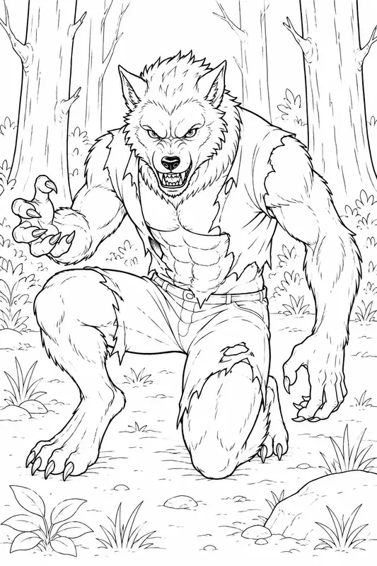 Fantasy Creatures Coloring Books