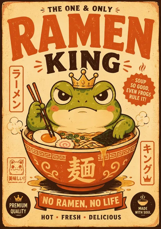 Kawaii Vintage Animal Posters