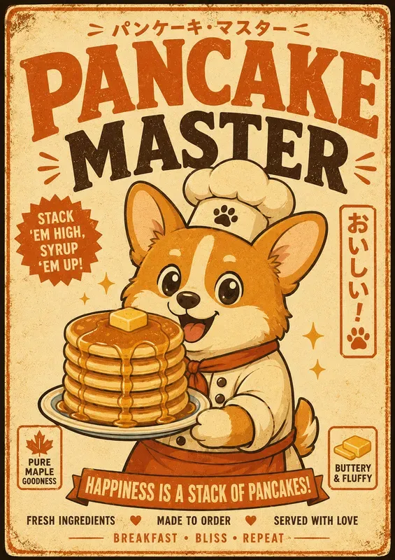 Kawaii Vintage Animal Posters