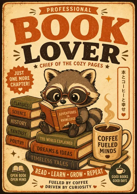 Kawaii Vintage Animal Posters
