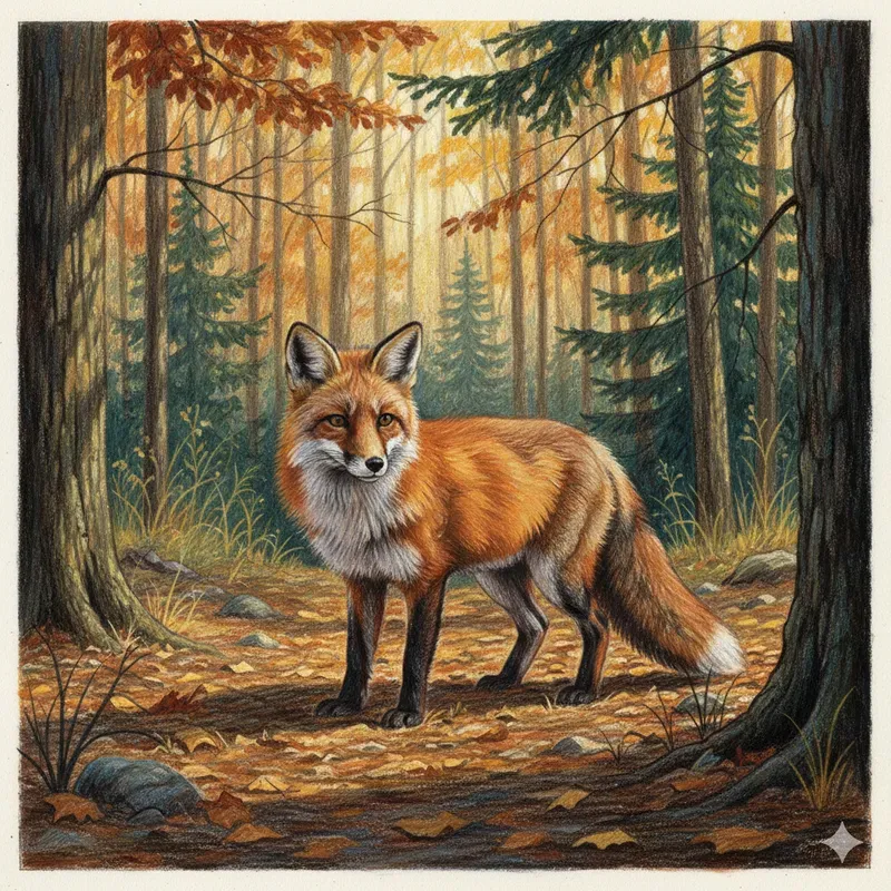 Crayon Pencil Realistic Art