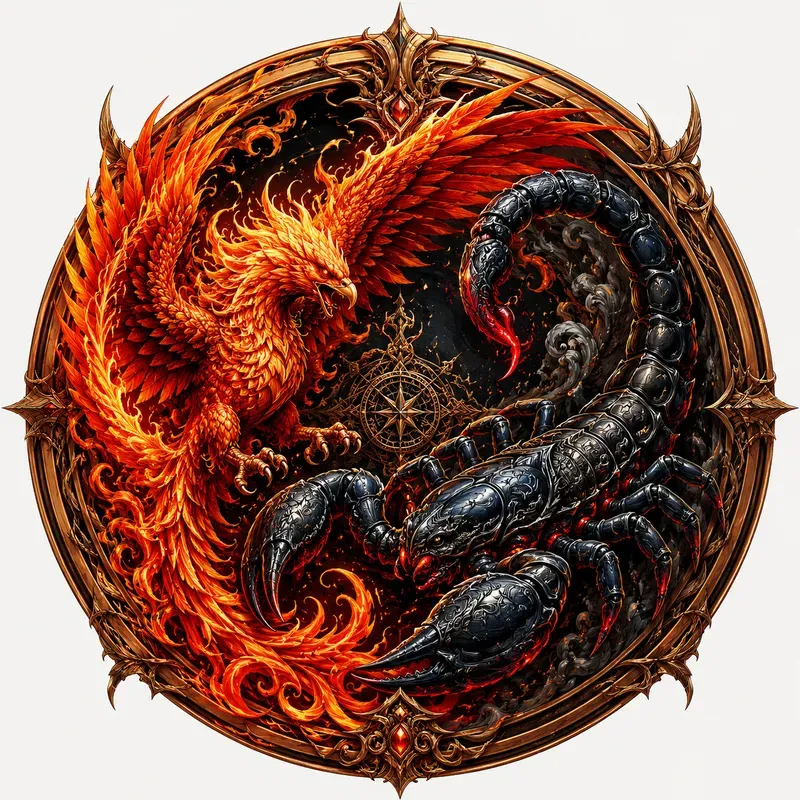 Mythic Dualbeast Battle Emblems