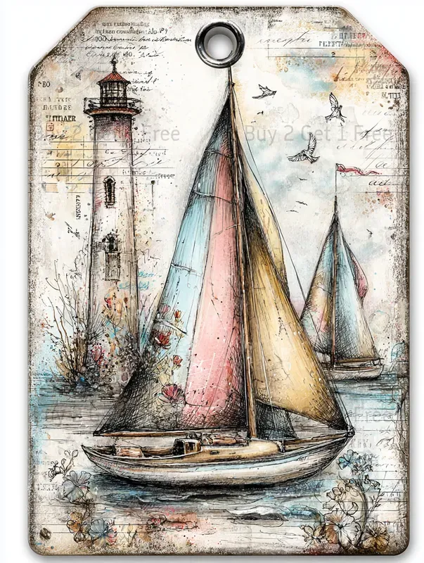 Seaside Product Tags